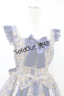 画像4: metamorphose / Royal Crown Catフリルジャンパースカート サイズ1 サファイア H-25-06-19-1032-ME-OP-NS-ZH