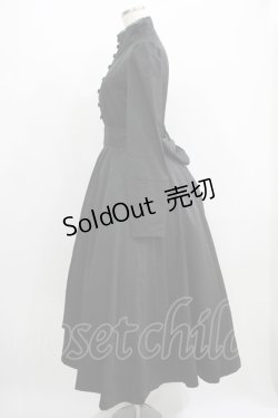 画像2: Sheglit / Victorianバッスルワンピース M ブラック H-25-06-19-001-EL-OP-KB-ZH