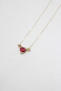 Q-pot. / Melty Angel Heartネックレス  イエローゴールド H-25-06-19-064-QP-AC-KB-ZH