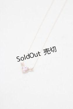 画像1: Q-pot. / Melty Angel Heartネックレス  ピンクゴールド H-25-06-19-065-QP-AC-KB-ZH