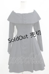 ATELIER BOZ / ウィンザーミニワンピース  ブラック×ブラック H-25-06-19-008-EL-OP-KB-ZH
