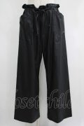 Na+H / Licレザーパンツ  黒 H-25-06-19-022-PU-PA-KB-ZT185