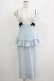 画像1: Katie / SUNDAY CHECK apron skirt S BLUE H-25-06-19-025-LO-SK-KB-ZH (1)