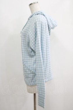 画像2: Katie / SUNDAY CHECK hood  BLUE H-25-06-19-028-LO-TO-KB-ZH