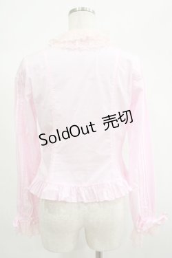 画像3: Angelic Pretty / Secret Party立ち襟ボウタイブラウス(ブロード) Free ピンク H-25-06-20-033-AP-BL-NS-ZH