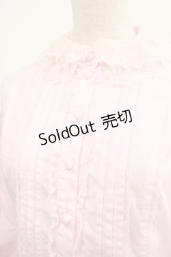 画像4: Angelic Pretty / Secret Party立ち襟ボウタイブラウス(ブロード) Free ピンク H-25-06-20-033-AP-BL-NS-ZH