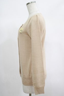 画像2: Franche Lippee / ニットカーディガン M ベージュ H-25-06-20-045-LO-TO-NS-ZH