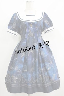 画像1: Amavel / Fantasy Milkywayワンピース Free ネイビー H-25-06-20-005-CA-OP-NS-ZH