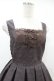 画像4: Emily Temple cute / favorite chocolate assortノースリーブワンピース  ダーク H-25-06-20-1030-ET-OP-KB-ZH (4)