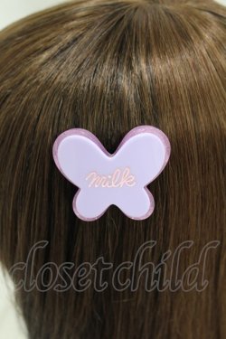 画像2: MILK / パピヨンバレッタ  ラベンダー H-25-06-20-1005-ML-AC-KB-ZH