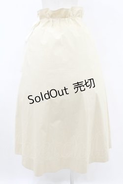 画像2: Jane Marple Dans Le Salon / Superior Typewriter Sister Skirt  custard H-25-06-20-1037-JM-SK-KB-ZH
