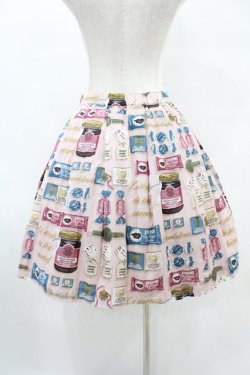 画像2: Jane Marple / Beau Chocolatのミニスカート  ピンク H-25-06-20-1038-JM-SK-KB-ZH
