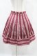 画像1: Jane Marple / Dot Stripe Jacquardのミニスカート  ピンク H-25-06-20-1039-JM-SK-KB-ZH (1)