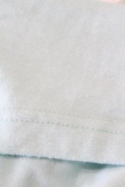 画像4: ALGONQUINS / 刺繍襟パフカットソー  ミント H-25-06-20-1046-AL-TO-KB-ZH