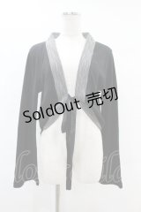 h.NAOTO / ナイトメアー・ビフォア・クリスマスコラボ燕尾カーディガン  ブラック H-25-06-20-1054-HN-TO-KB-ZT185