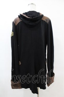 画像2: STEAM / ナポレオン風パーカー  黒×茶 H-25-06-20-1055-HN-TO-KB-ZH
