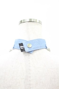 画像2: LAND by MILKBOY / CHAIN CHOKER  青 H-25-06-20-1014-MB-AC-KB-ZH