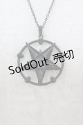 KILL STAR / バフォメットネックレス  黒 H-25-06-20-1017-SL-AC-KB-ZH
