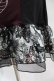 画像5: Qutie Frash / チュニックワンピース  黒×エンジ H-25-06-20-1026-QU-OP-KB-ZH (5)