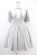 画像1: ATELIER PIERROT / Haunted Doll Dress  グレー H-25-06-20-1029-EL-OP-KB-ZH (1)