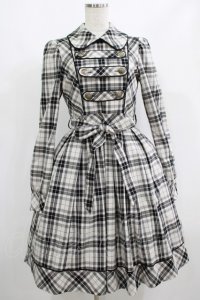 Victorian maiden / ブリティッシュチェックドレス Free ベージュ×ブラック H-25-06-20-006-CL-OP-NS-ZH
