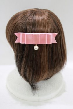 画像2: Angelic Pretty / Doll's Ribbonバレッタ  ピンク H-25-06-20-068-AP-AC-NS-ZH