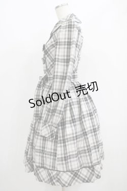 画像2: Victorian maiden / ブリティッシュチェックドレス Free ベージュ×ブラック H-25-06-20-006-CL-OP-NS-ZH