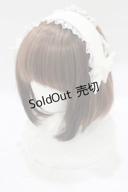 画像1: Innocent World / チュールレース巻きバラヘッドドレス  オフ H-25-06-20-070-IW-AC-NS-ZH