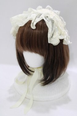 画像1: BABY,THE STARS SHINE BRIGHT / 眠れる森の美女ローズヘッドドレス  アイボリー H-25-06-20-073-BA-AC-NS-ZH