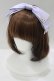 画像1: Angelic Pretty / キルトリボンチャームカチューシャ  ラベンダー H-25-06-20-076-AP-AC-NS-ZH (1)