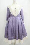 FaeriesDaffodil / 春のお茶会ワンピース L パープル H-25-06-20-002-GO-OP-NS-ZH