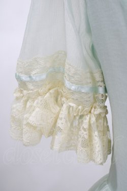 画像4: Lace Made / レトロ ロマンチックプリンセスコルセットドレス M ブルー H-25-06-20-012-GO-OP-NS-ZH