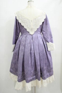 画像3: FaeriesDaffodil / 春のお茶会ワンピース L パープル H-25-06-20-002-GO-OP-NS-ZH