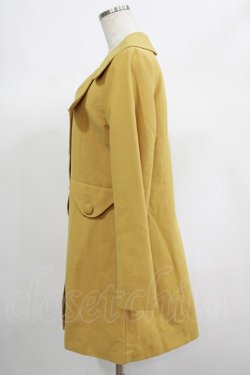 画像2: Fi.n.t / ビッグカラーTWIGGYコート Free MUSTARD H-25-06-20-018-CA-CO-NS-ZH