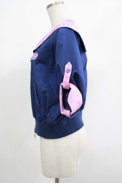 画像2: Angelic Pretty / Neon Star Dinerセーラーブルゾン Free ネイビー H-25-06-20-020-AP-JA-NS-ZH