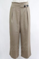 COUPE LE COEUR / サイドタブタックストレートパンツ Free BEIGE H-25-06-20-022-GO-PA-NS-ZH