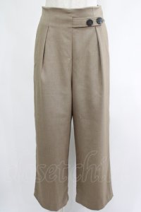 COUPE LE COEUR / サイドタブタックストレートパンツ Free BEIGE H-25-06-20-022-GO-PA-NS-ZH