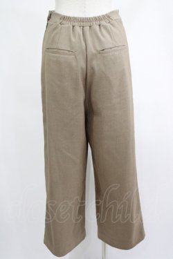 画像3: COUPE LE COEUR / サイドタブタックストレートパンツ Free BEIGE H-25-06-20-022-GO-PA-NS-ZH