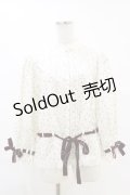 Katie / LOOKING GLASS blouse jacket  WHITE H-25-06-21-048-LO-BL-KB-ZH
