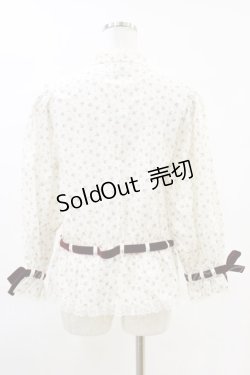 画像2: Katie / LOOKING GLASS blouse jacket  WHITE H-25-06-21-048-LO-BL-KB-ZH