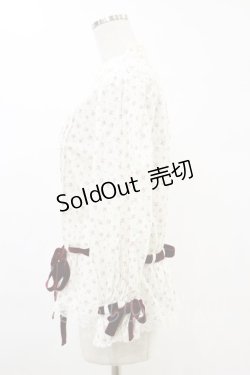 画像3: Katie / LOOKING GLASS blouse jacket  WHITE H-25-06-21-048-LO-BL-KB-ZH