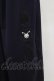 画像3: NieR Clothing / サイド刺繍パンツ  ネイビー H-25-06-21-061-PU-PA-KB-ZH (3)