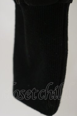 画像3: NieR Clothing / レイヤード風サルエルパンツ  黒 H-25-06-21-062-PU-PA-KB-ZH