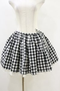 Katie / AMERICAN PIE panier skirt  ブラック H-25-06-21-066-LO-SK-KB-ZH