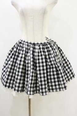 画像1: Katie / AMERICAN PIE panier skirt  ブラック H-25-06-21-066-LO-SK-KB-ZH