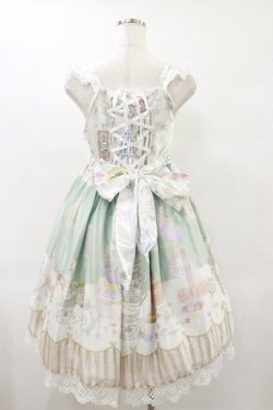 画像2: BABY,THE STARS SHINE BRIGHT / Salon de the Minette柄Calineジャンパースカート Free ミント H-25-06-21-073-BA-OP-NS-ZH