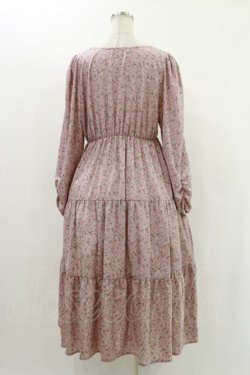 画像2: Maison de FLEUR / ティアードドレス S ピンク H-25-06-21-1030-LO-OP-NS-ZH
