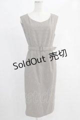 an another angelus / ケープ付きチェックタイトワンピース Free BROWN H-25-06-21-1031-CA-OP-NS-ZT127