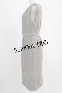 画像2: an another angelus / ケープ付きチェックタイトワンピース Free BROWN H-25-06-21-1031-CA-OP-NS-ZT127