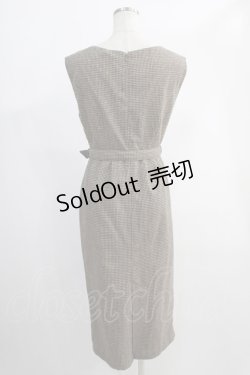 画像3: an another angelus / ケープ付きチェックタイトワンピース Free BROWN H-25-06-21-1031-CA-OP-NS-ZT127